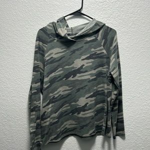Long Sleeve Hooded Shirt